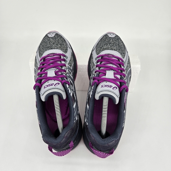 ASICS Gel-Venture 6 'Grey Purple Spectrum' Women's Trail running Shoes Size 8.5 - Picture 5 of 8